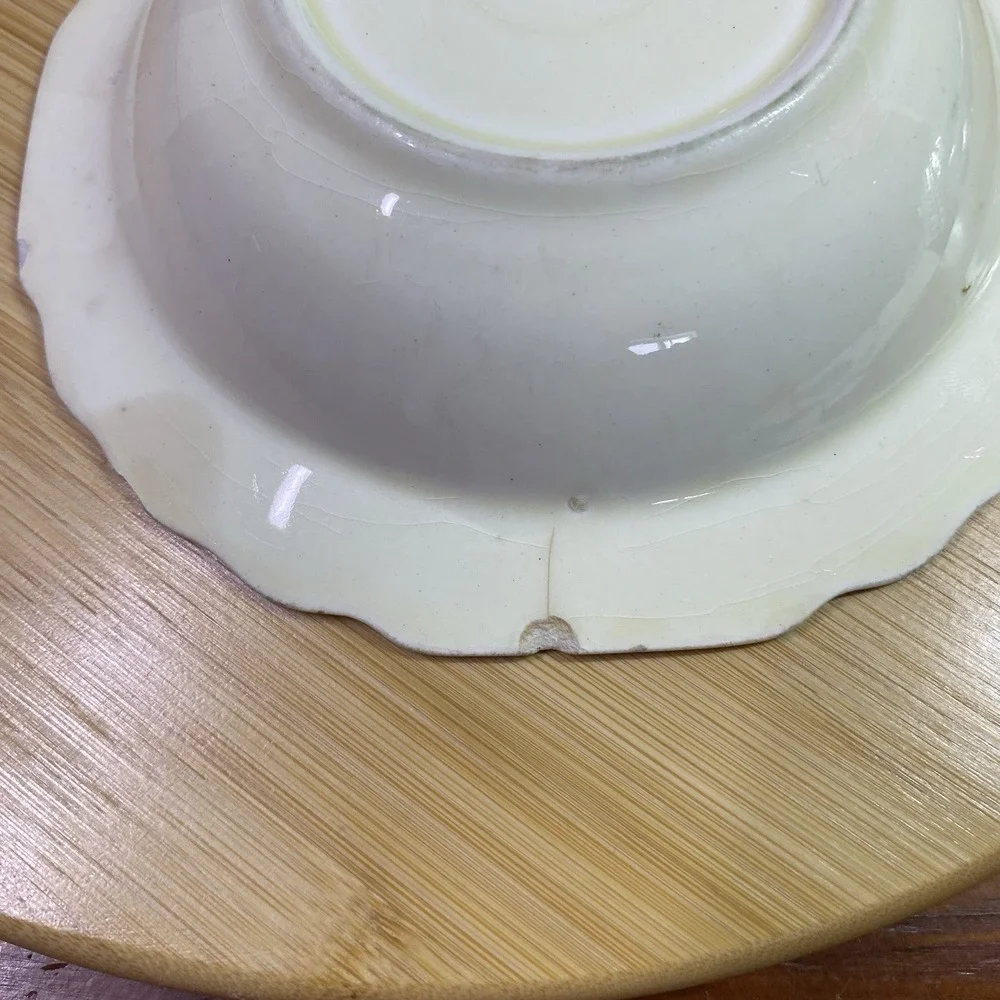 WS GEORGE Canarytone Serving Bowl Vintage USA‎ LIDO 187A See Pics. Make Offer